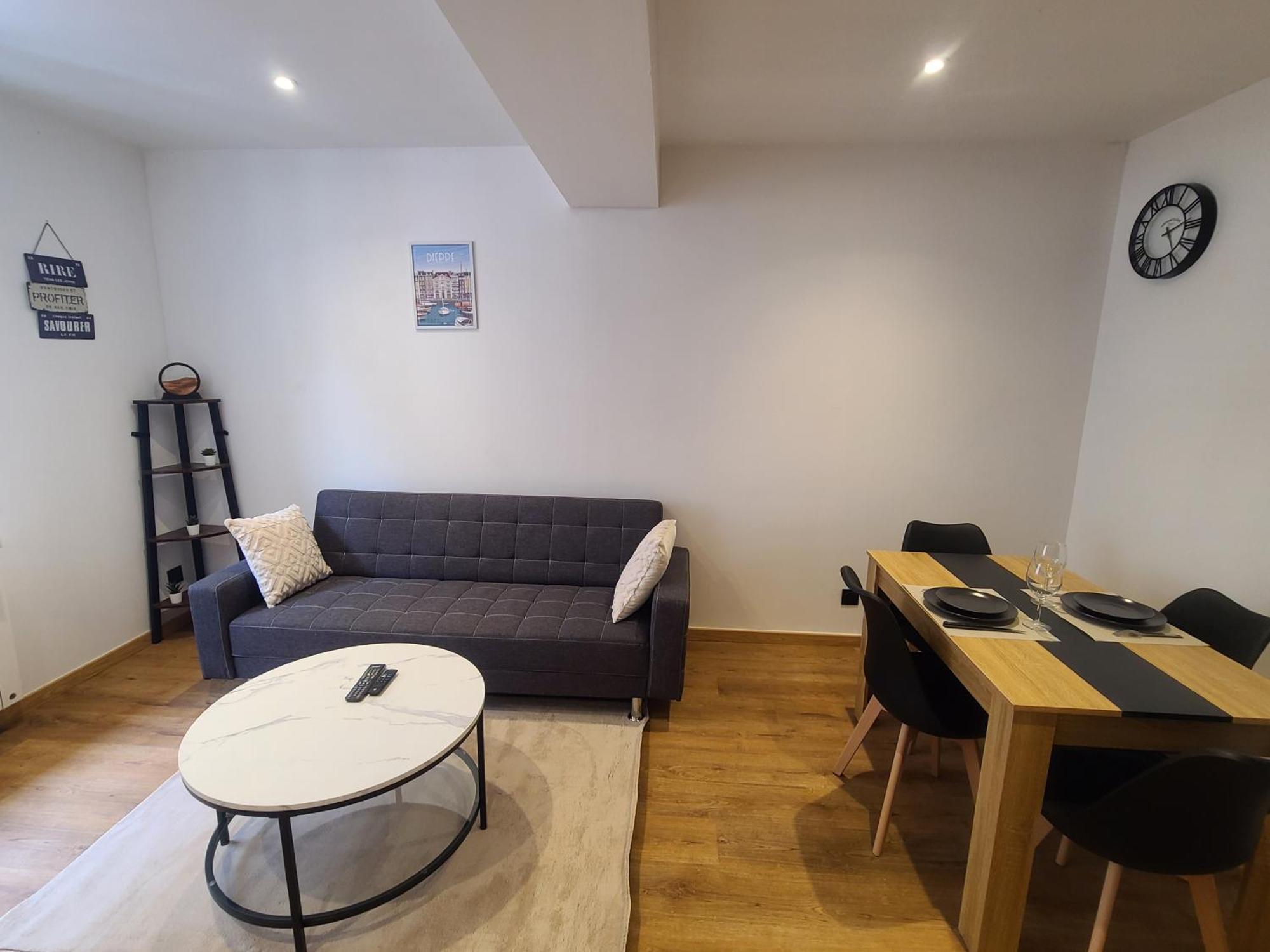 Appartement Le Rivage Ebene & Distinction à Dieppe Extérieur photo